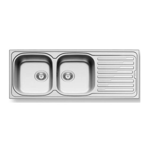 Chậu rửa bát inox BOSCH AMALTIA (116X50) 2B 1D (INOX BÓNG)