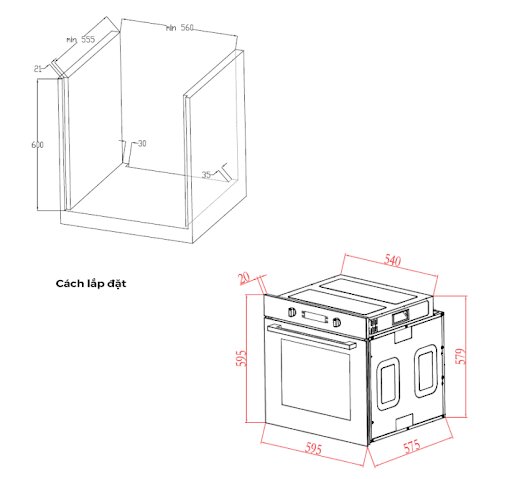 Lắp đặt KOEU-71S13F