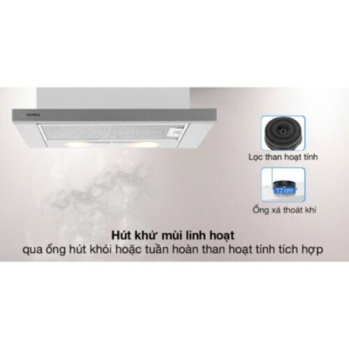 Tính năng máy hút khử mùi âm tủ dạng kéo Hafele HH TI60D 539.81.083