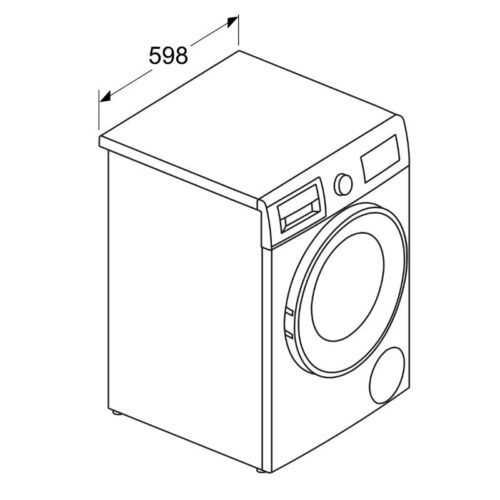 Máy giặt kết hợp sấy quần áo Bosch WNA14400SG