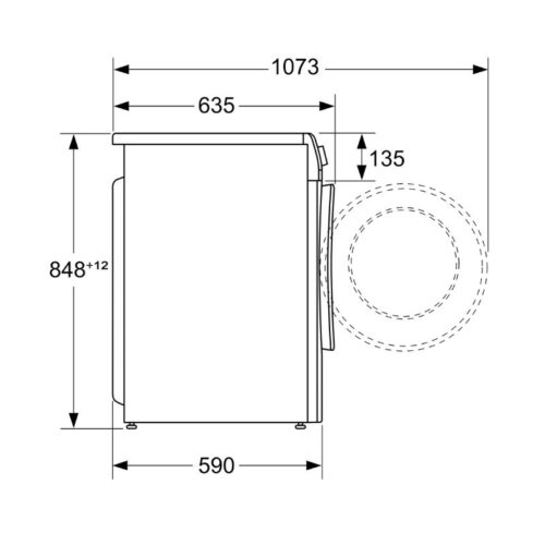 Máy giặt kết hợp sấy quần áo Bosch WNA14400SG