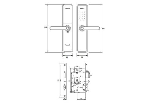 hafele dl7600 ble black 912 20 230 1