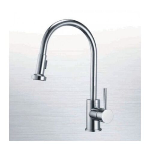 Vòi đồng mạ Inox Malloca K124 - BN (Inox)