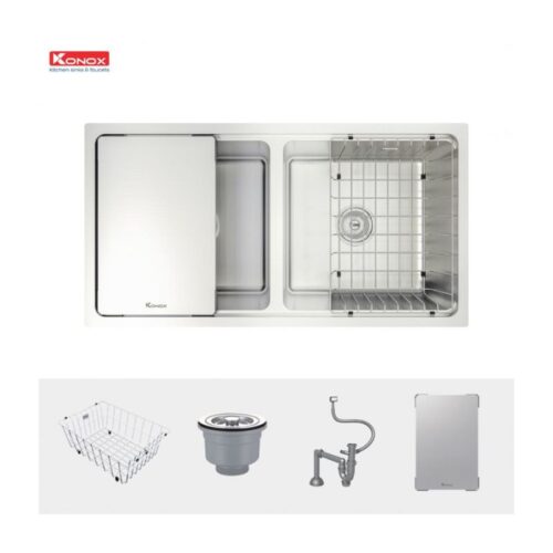 Chậu rửa bát Konox Workstation Sink KN8646DU Dekor