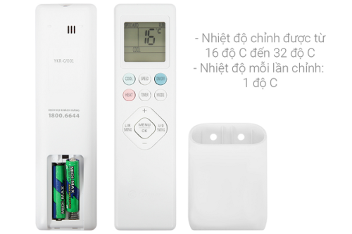 Điều khiển Điều hòa 1 chiều Casper GC09IS35