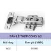 Bản lề thép cong 1/2 Eurogold W02