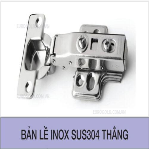 Bản lề inox SUS304 thẳng Eurogold WP01