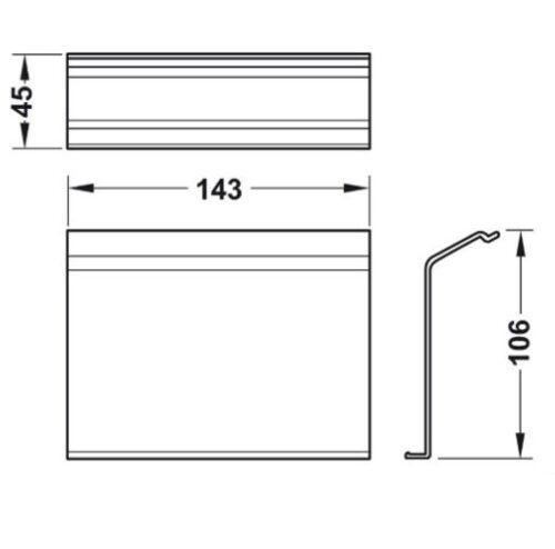 Kệ Treo Máy Tính Bảng Hafele 523.00.320