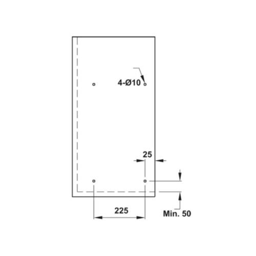 Bộ rổ bát đĩa Hafele Presto 544.40.033 800mm