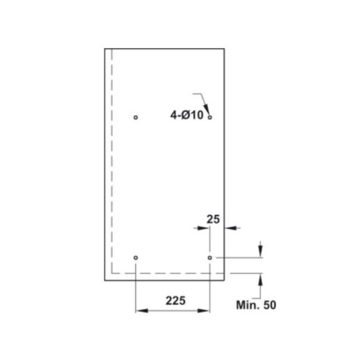 Bộ rổ bát đĩa Hafele Presto 544.40.034 900mm