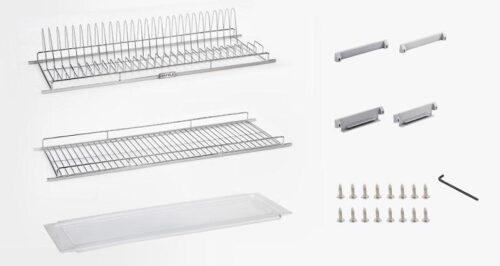 Giá úp bát đĩa Hafele 544.06.027 inox 304 cho tủ rộng 900mm