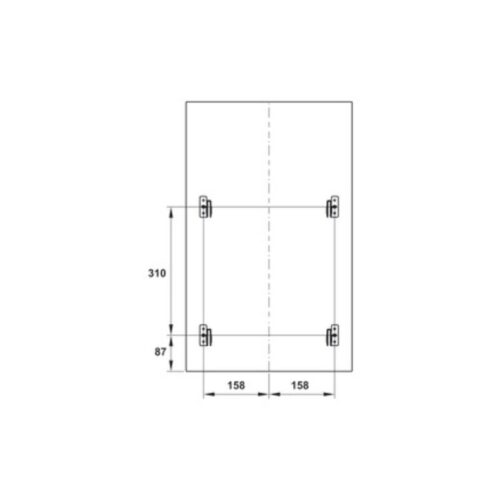 Thùng rác gắn cánh Cucina Viola 503.48.504