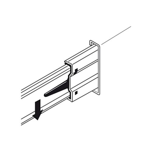 Ray bi giảm chấn 300mm Hafele 494.02.061