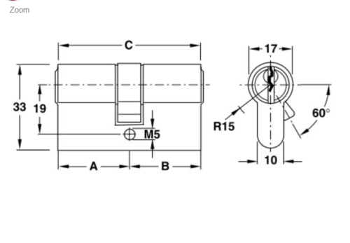 ruot khoa hafele 916 00 013 1