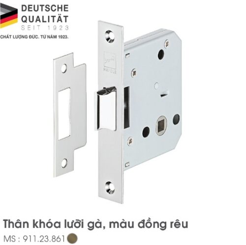 Thân khóa lưỡi gà Hafele 911.23.861