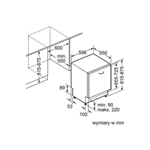 Máy rửa bát âm toàn phần Bosch SMV46MX03E