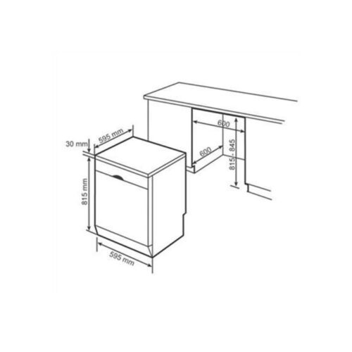 Máy rửa bát Bosch SMS6ECW57E Serie 6