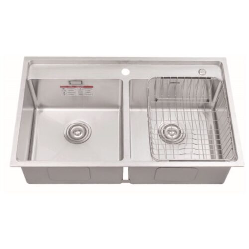 Chậu rửa bát inox 2 hố Paul Schmitt PA8250-TDA