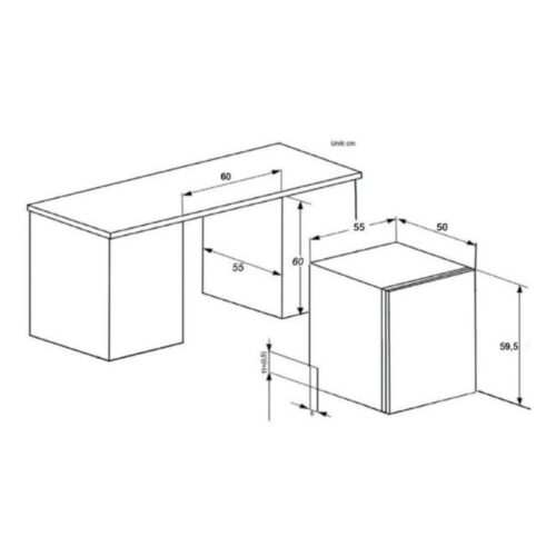 Kích thước máy rửa bát Canzy CZ-WQP892