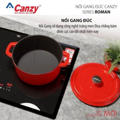 Tính năng nồi gang đúc Canzy CZ Roman 020