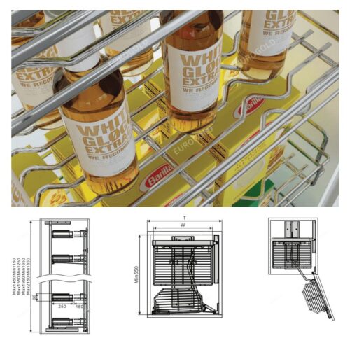 Kích thước tủ đồ khô Eurogold EPV1460