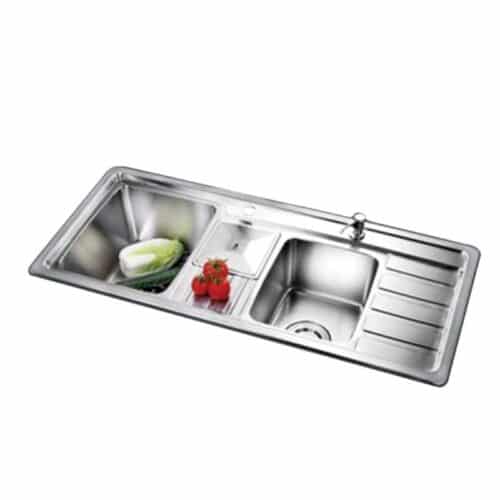 Chậu rửa bát inox 2 hố Gorlde GD 956