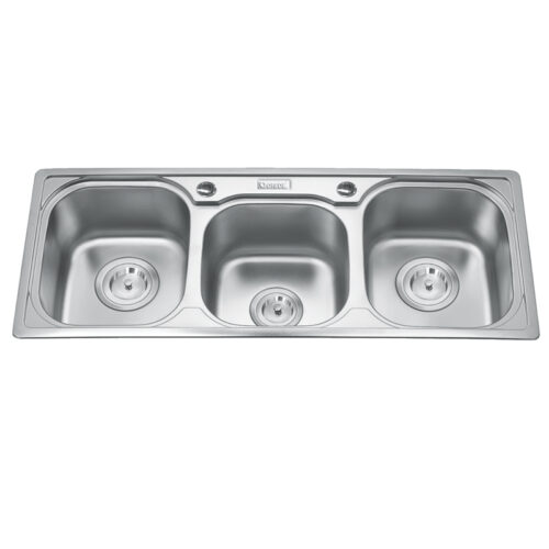 Chậu rửa bát inox 3 hố Gorlde GD-5631