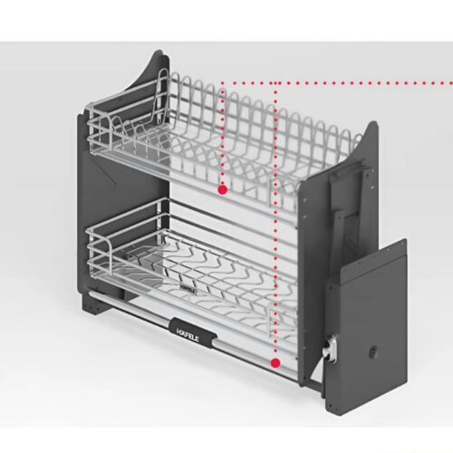 Giá bát nâng hạ Hafele Oria 504.71.073 600mm