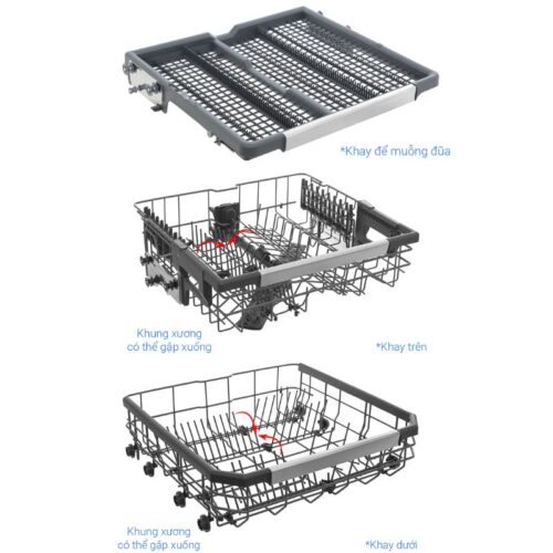 Khay máy rửa bát độc lập LG LDT14BLA4 ABMPEVN