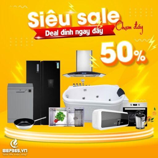 Sắc Thu rộn ràng - FLASH SALE tới 50% khi mua thiết bị nhà bếp tại BẾP 365