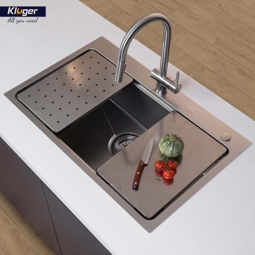 Ảnh thực tế thớt inox Kluger KCB-131FS