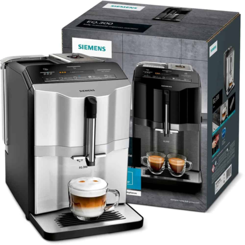 Máy pha cafe tự động Siemens TI353501EN EQ.300 Silver