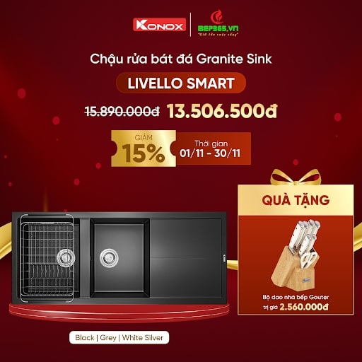 Khuyến mãi Konox Livello Smart