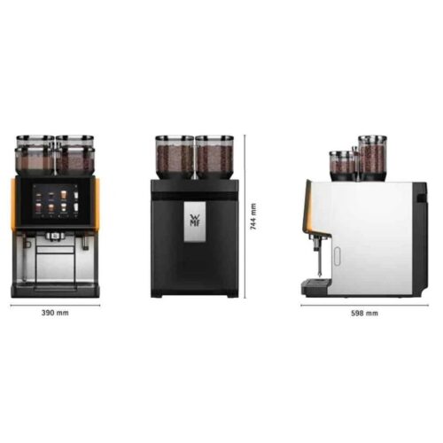 Kích thước máy pha cafe chuyên nghiệp WMF 9000 S+