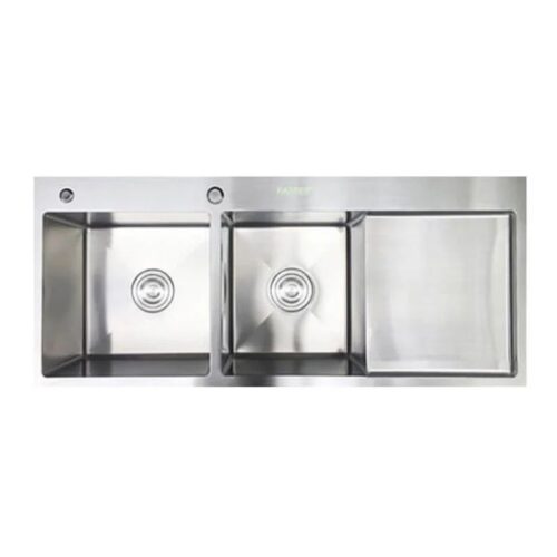 Chậu rửa bát inox 2 hố Faster FS 11046HMS